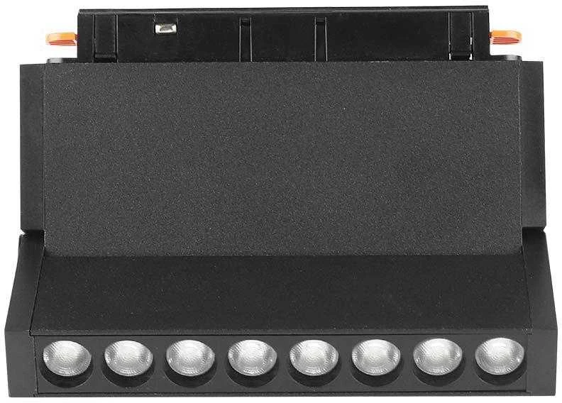 V-tac 10W LED SMART šviestuvas į magnetinius bėgelius, 48V, juodas, 2700-6400K