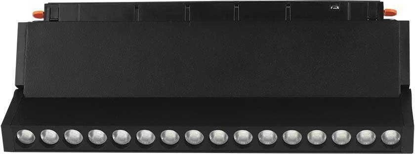 V-tac 18W LED SMART šviestuvas į magnetinius bėgelius, 48V, juodas, 2700-6400K