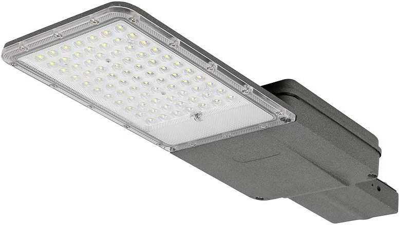V-tac 30W LED gatvės šviestuvas, pilkas, 6500K, su saulės baterija ir montavimo priedais