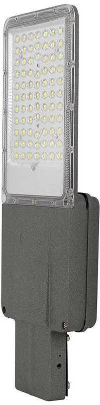 V-tac 20W LED gatvės šviestuvas, pilkas, 6500K, su saulės baterija ir montavimo priedais