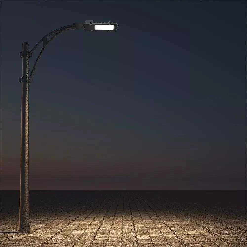 100W LED gatvės šviestuvas, pilkas, 4000K, SAMSUNG LED chip