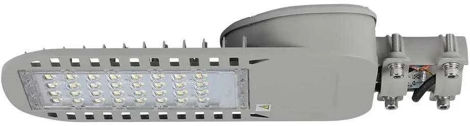 Lubinis šviestuvas 50W gatvės šviestuvas V-TAC, pilkas, 4000K, SAMSUNG LED chip