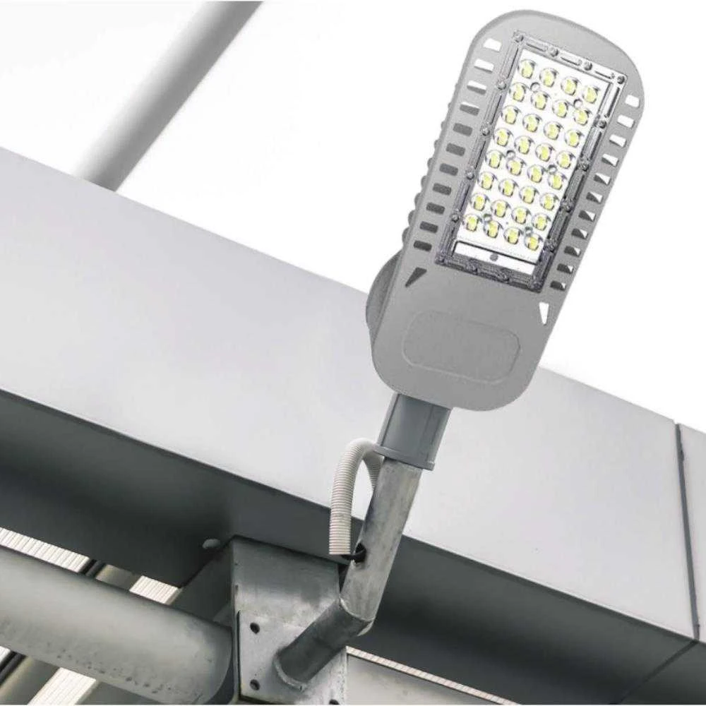 Lubinis šviestuvas 50W gatvės šviestuvas V-TAC, pilkas, 4000K, SAMSUNG LED chip