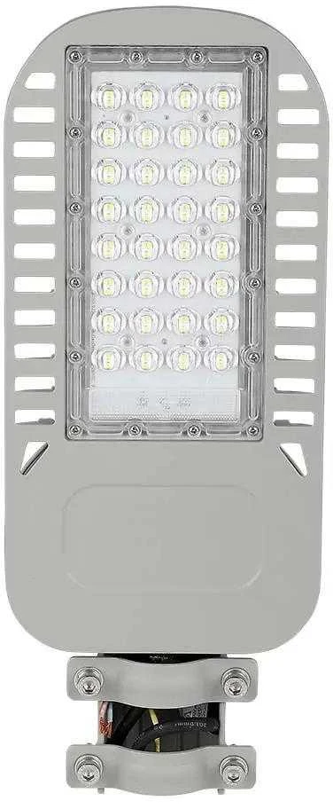 Lubinis šviestuvas 50W gatvės šviestuvas V-TAC, pilkas, 4000K, SAMSUNG LED chip