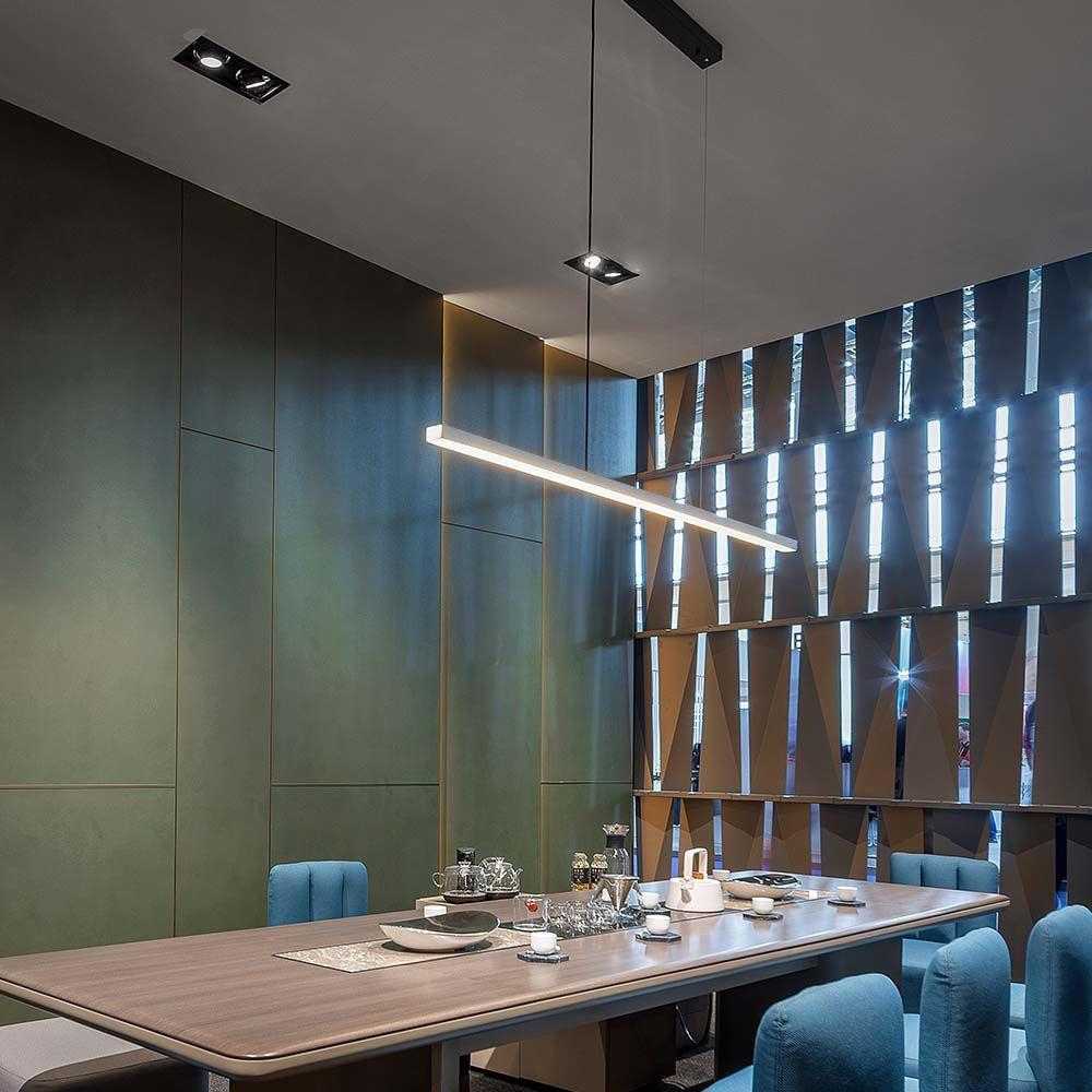 V-tac 40W LED linijinis šviestuvas, baltas, 6500K