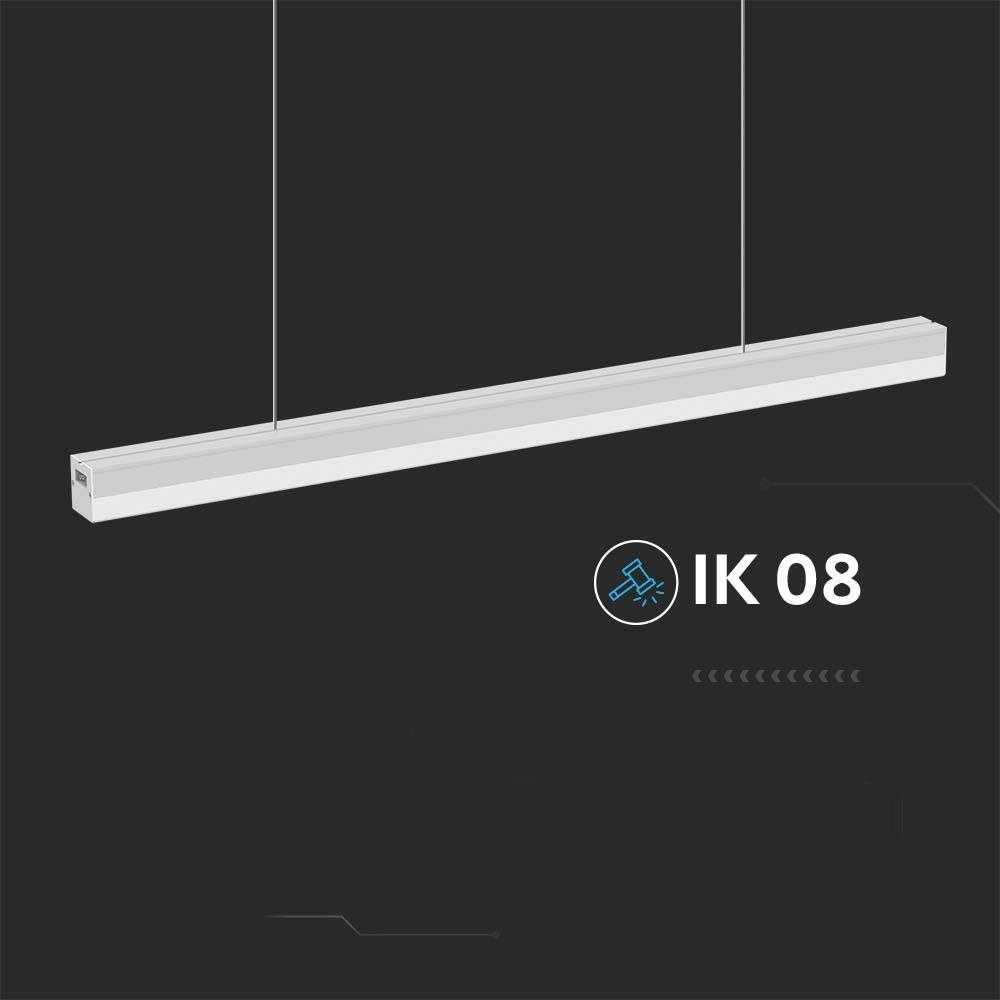 V-tac 40W LED linijinis šviestuvas, baltas, 6500K
