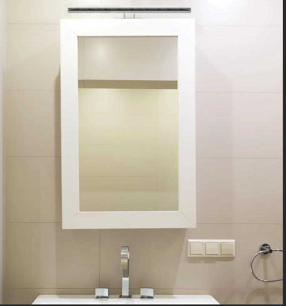 Sieninis šviestuvas 9W LED paveikslų/veidrodžio šviestuvas, chromo sp., 4000K