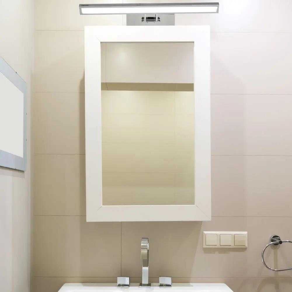 Sieninis šviestuvas 9W LED paveikslų/veidrodžio šviestuvas, chromo sp., 3000K