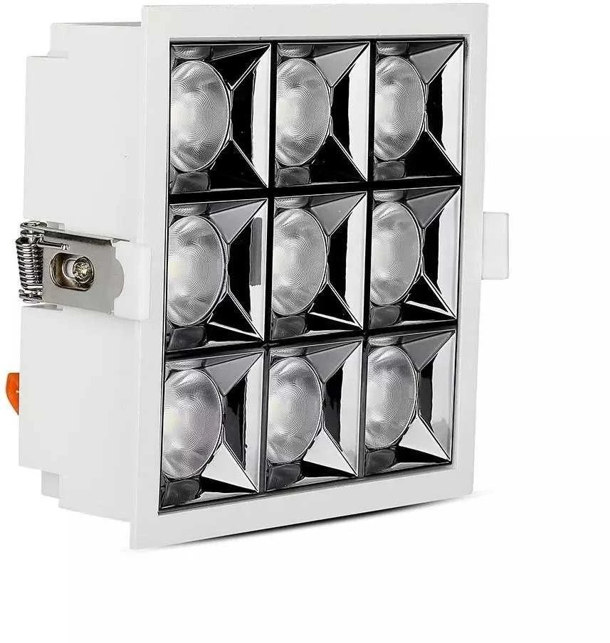 36W įleidžiamas šviestuvas, 4000K, baltas, SAMSUNG LED CHIP