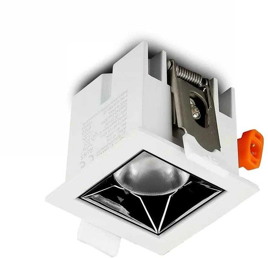 4W įleidžiamas šviestuvas, 4000K, baltas, SAMSUNG LED CHIP, 38° šviesos kampas.