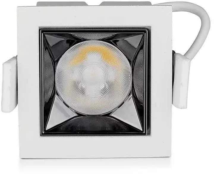 4W įleidžiamas šviestuvas, 4000K, baltas, SAMSUNG LED CHIP, 38° šviesos kampas.