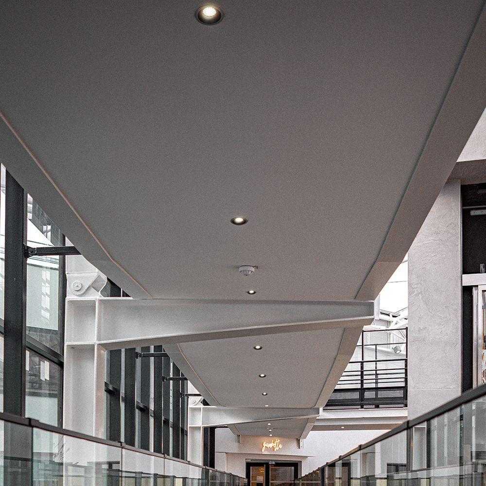 24W LED įleidžiamas šviestuvas, juodos sp., 3000-6400K, 24°