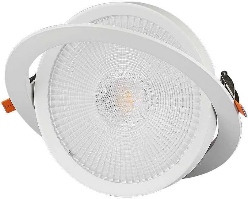 V-tac 20W LED įleidžiamas šviestuvas, baltas, 3000K, SAMSUNG LED chip