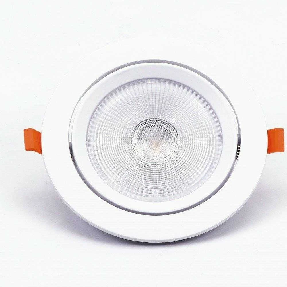20W LED įleidžiamas šviestuvas V-TAC, 3000K (šiltai balta), SAMSUNG LED chip