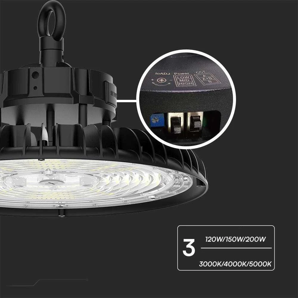 V-TAC LED aukštų patalpų šviestuvas 120W 32000lm 3000-5000K