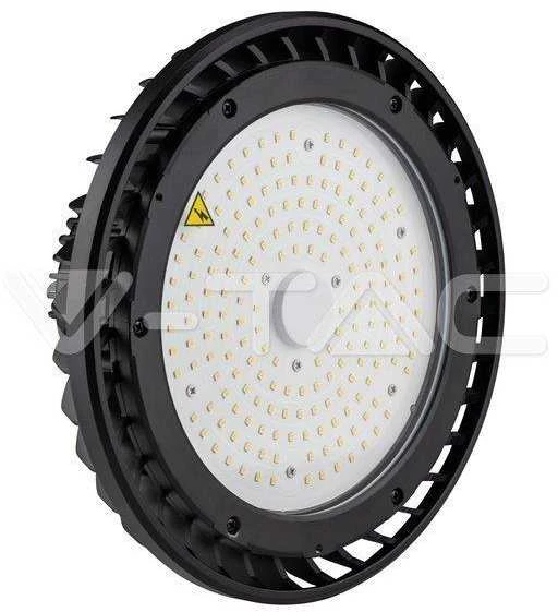 Samsung 100W LED sandėlio šviestuvas V-TAC, 5000K, IP65, dimeriuojamas, juodas