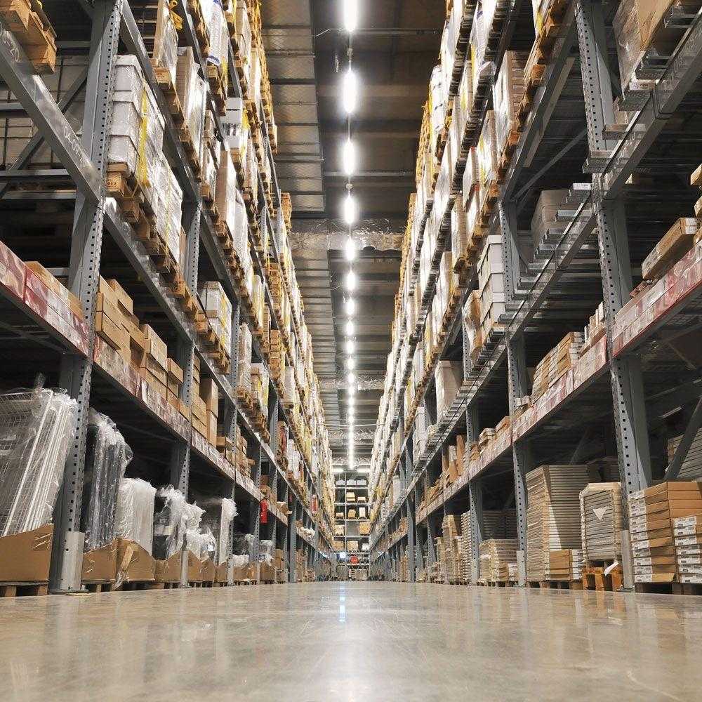V-tac 100W LED linijinis sandėlio šviestuvas, juodas, 6500K