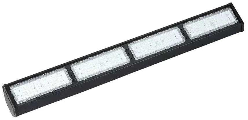 200W LED linijinis sandėlio šviestuvas, juodas, 6500K, SAMSUNG LED Chip