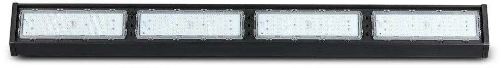 200W LED linijinis sandėlio šviestuvas, juodas, 6500K, SAMSUNG LED Chip