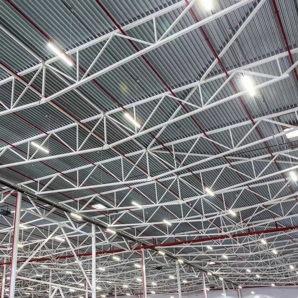 200W LED linijinis sandėlio šviestuvas, juodas, 6500K, SAMSUNG LED Chip
