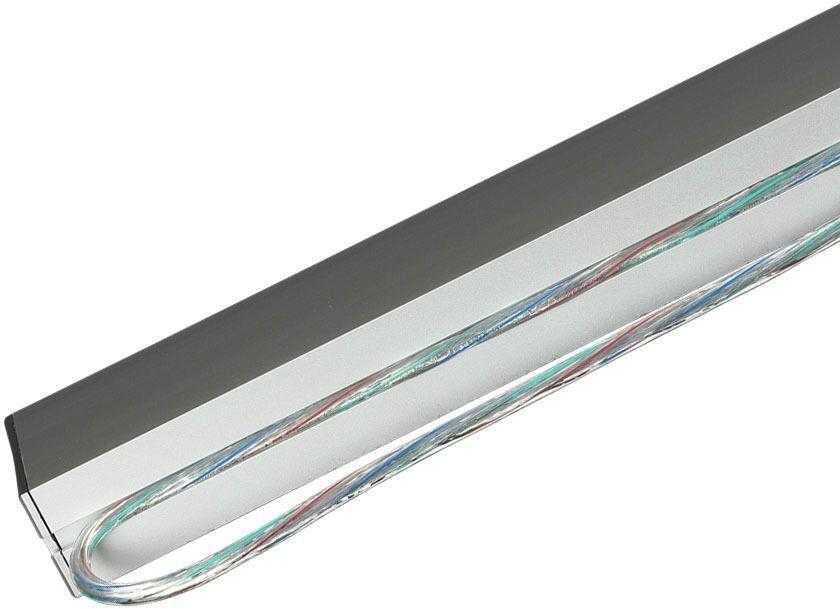 V-tac 40W LED linijinis pakabinamas šviestuvas, sidabro sp., 6400K