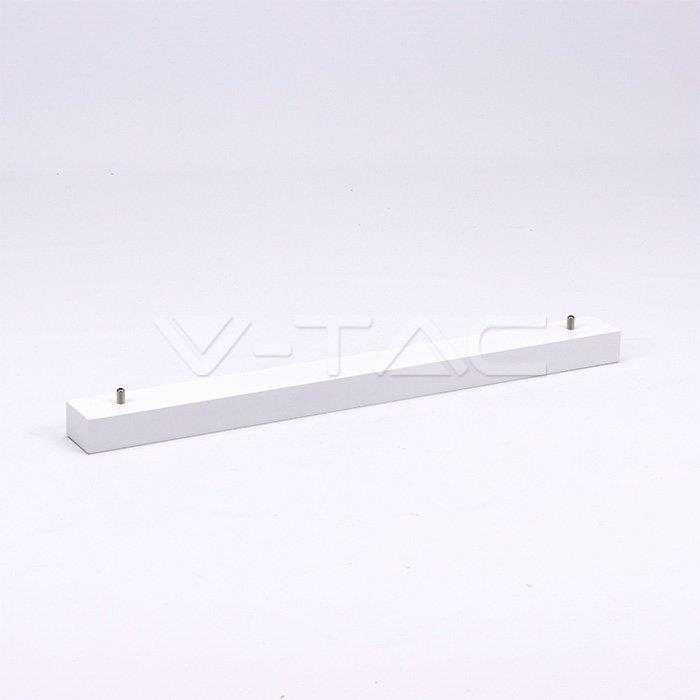 Pakabinamas šviestuvas 60W LED pakabinamas linijinis šviestuvas V-TAC, baltas, dimeriuojamas, 4000K (natūraliai balta), SAMSUNG LED chip