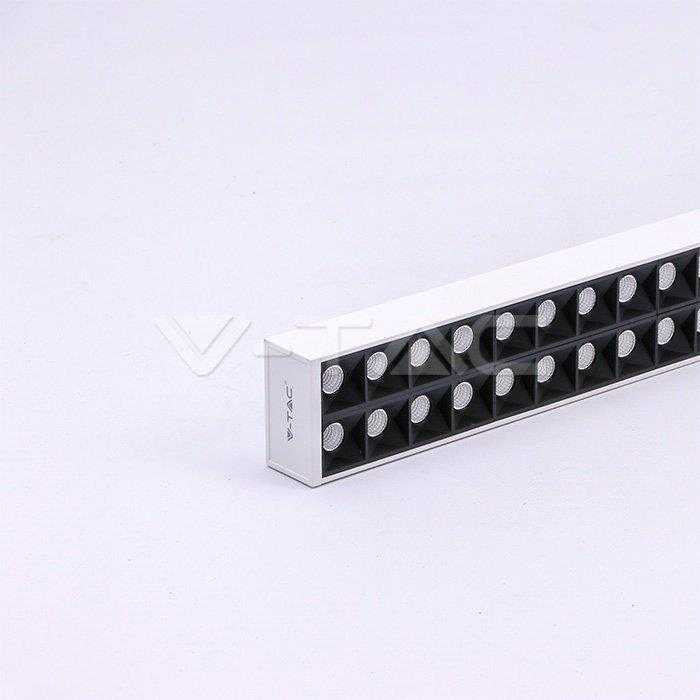 Pakabinamas šviestuvas 60W LED pakabinamas linijinis šviestuvas V-TAC, baltas, dimeriuojamas, 4000K (natūraliai balta), SAMSUNG LED chip