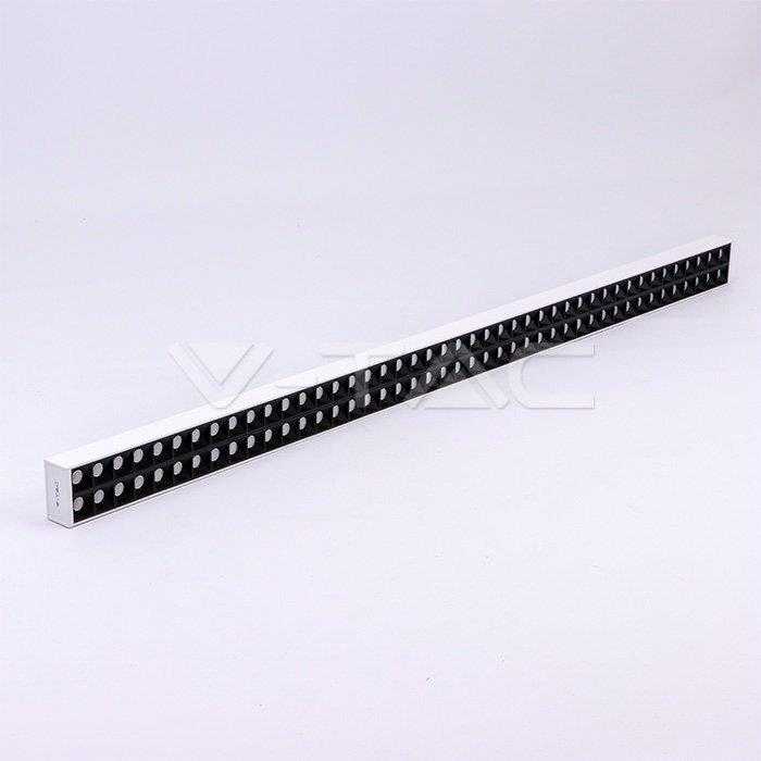 Pakabinamas šviestuvas 60W LED pakabinamas linijinis šviestuvas V-TAC, baltas, dimeriuojamas, 4000K (natūraliai balta), SAMSUNG LED chip