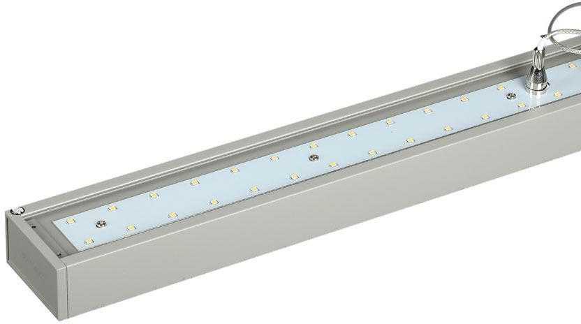Pakabinamas šviestuvas 60W LED pakabinamas linijinis šviestuvas V-TAC, sidabrinis, dimeriuojamas, 4000K (natūraliai balta), SAMSUNG LED chip