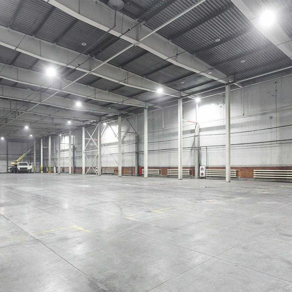 V-tac 100W LED UFO sandėlio šviestuvas, juodas, 6500K, CREE LED chip