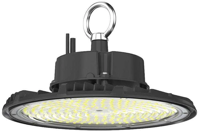 100W LED UFO sandėlio šviestuvas, juodas, 6500K