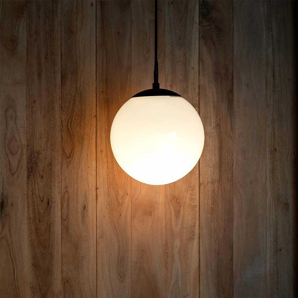 V-tac Pakabinamas šviestuvas, E27, juodas