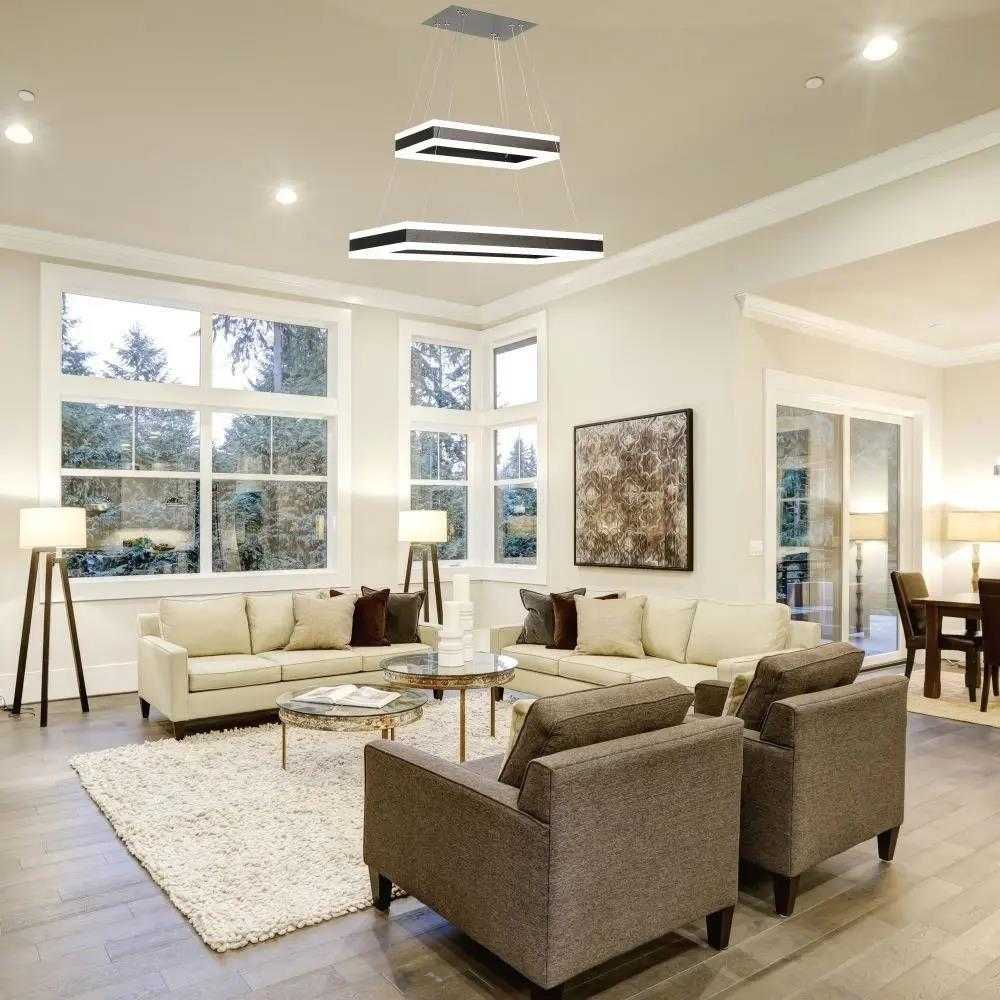 V-tac 113W LED pakabinamas šviestuvas, kavos sp., 3000K, dimeriuojamas