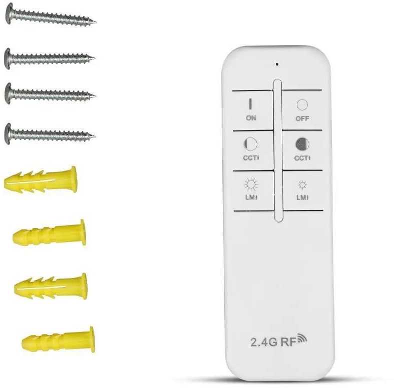 V-tac 36W LED pakabinamas šviestuvas, baltas, keičiantis spalvas