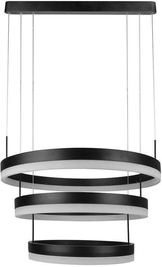 V-tac 86W LED pakabinamas šviestuvas, juodas, 3000K, dimeriuojamas