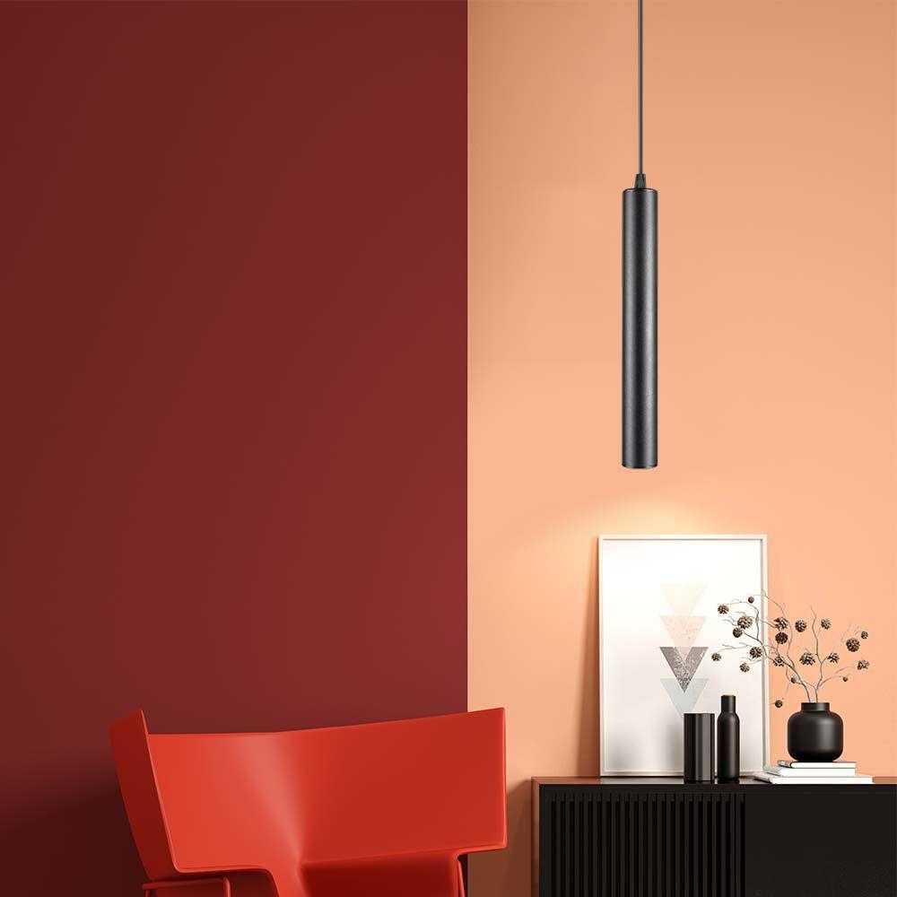 V-tac 15W LED pakabinamas šviestuvas į magnetinius bėgelius, juodas, 3000K