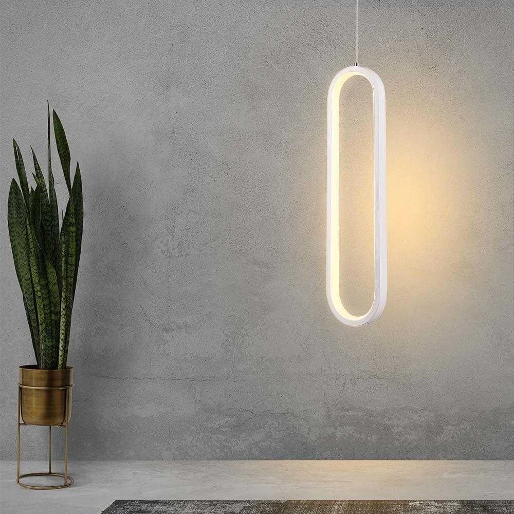 V-tac 13W LED pakabinamas šviestuvas, baltas, 3000K