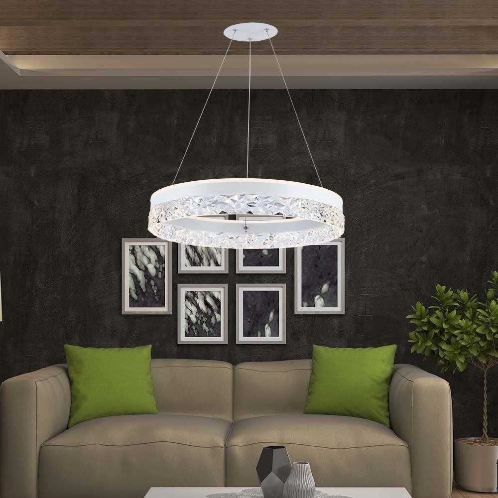 V-tac 25W LED pakabinamas šviestuvas, baltas, 3000K