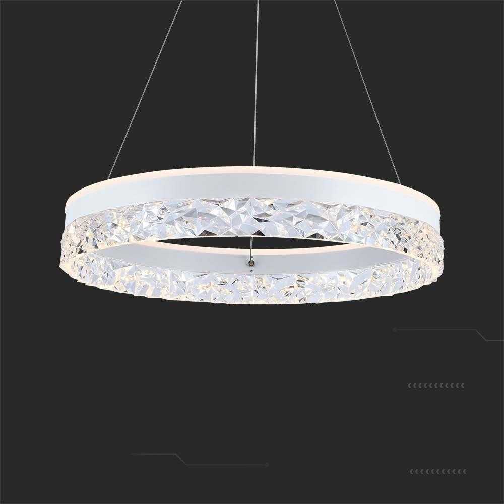 V-tac 25W LED pakabinamas šviestuvas, baltas, 3000K