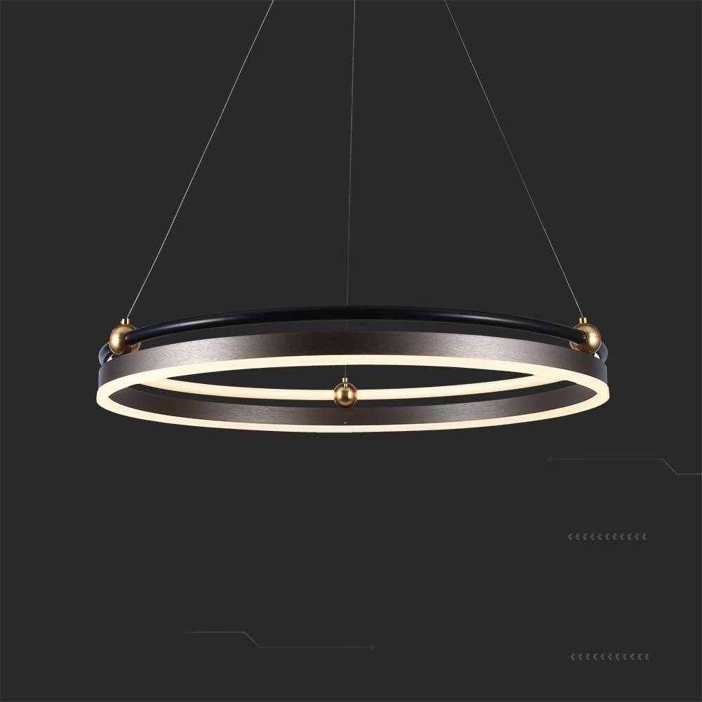 V-tac 30W LED pakabinamas šviestuvas, rudas, 3000K