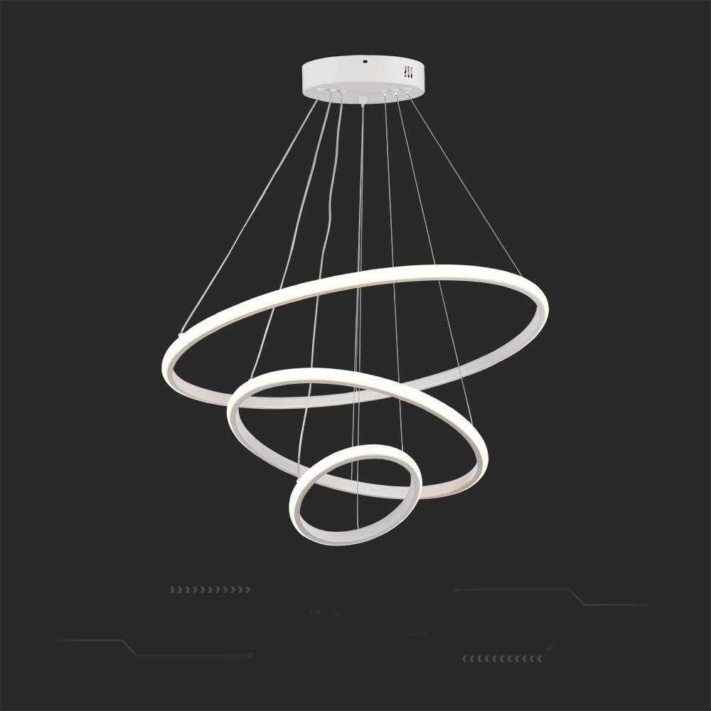 V-tac 32W LED pakabinamas šviestuvas, baltas, 3000K
