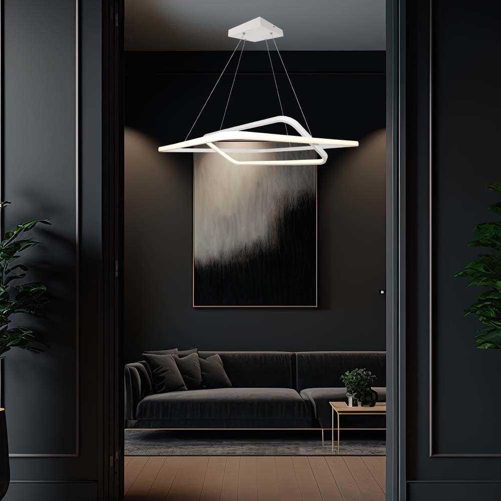 V-tac 48W LED pakabinamas šviestuvas, baltas, 4000K, dimeriuojamas