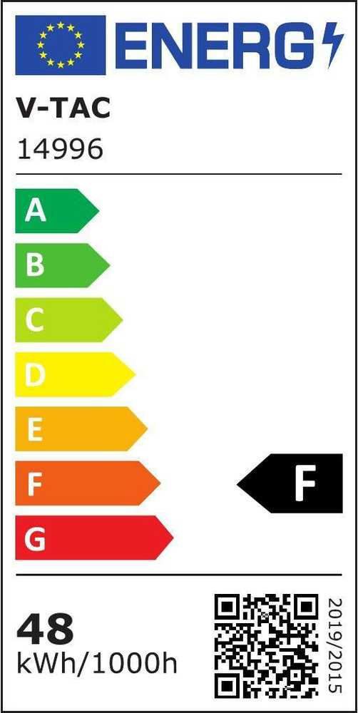 V-tac 48W LED pakabinamas šviestuvas, baltas, 3000K, dimeriuojamas