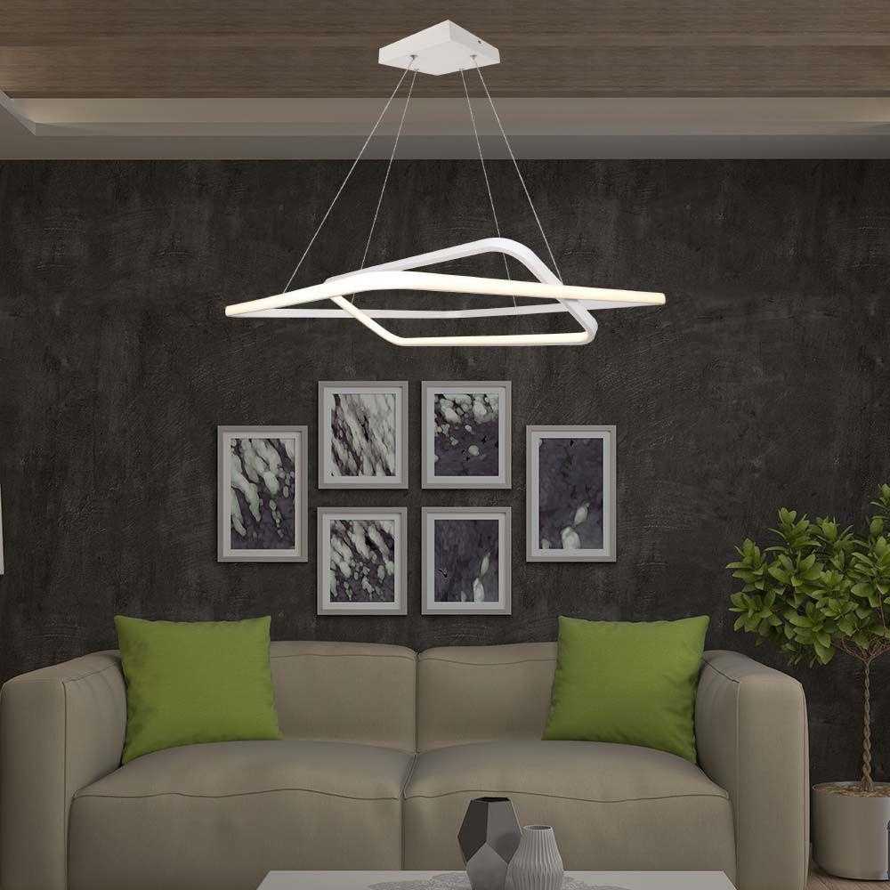 V-tac 48W LED pakabinamas šviestuvas, baltas, 4000K, dimeriuojamas
