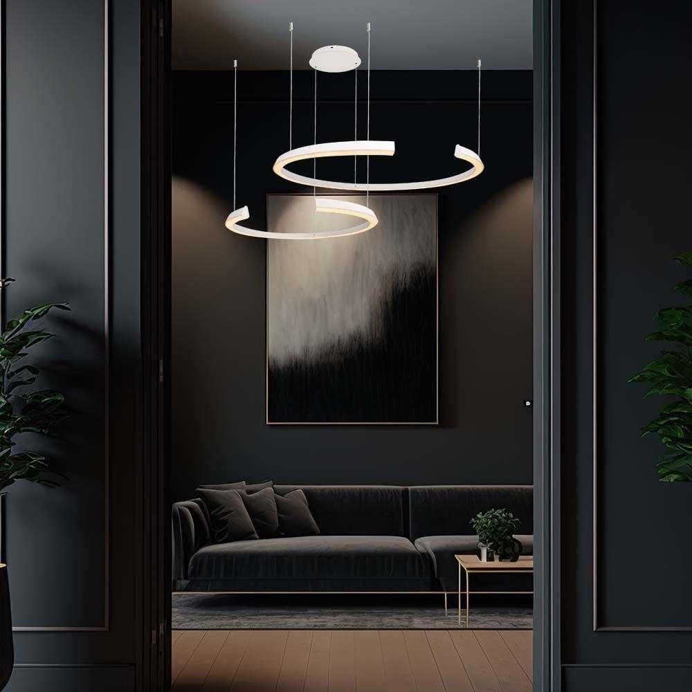 V-tac 48W LED pakabinamas šviestuvas, baltas, 4000K, dimeriuojamas