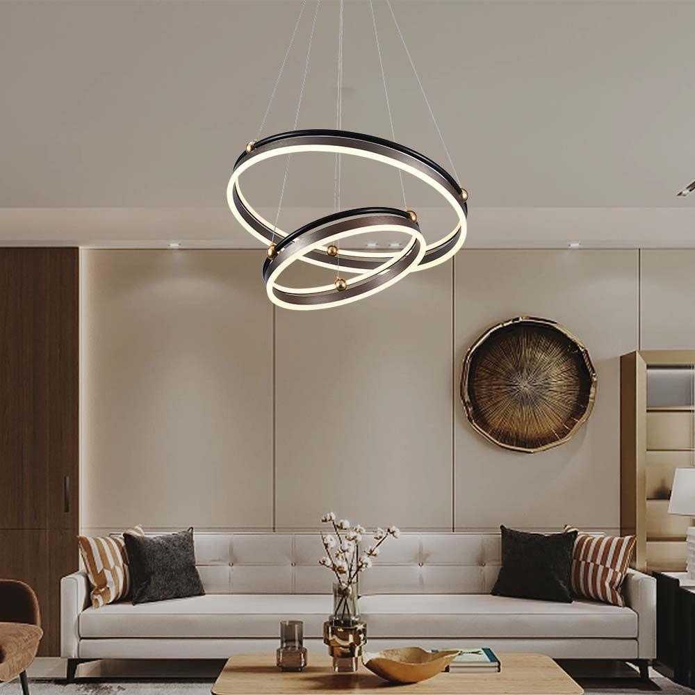 V-tac 50W LED pakabinamas šviestuvas, rudas, 3000K
