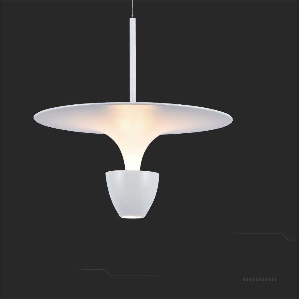 V-tac 9W LED pakabinamas šviestuvas, baltas, 3000K