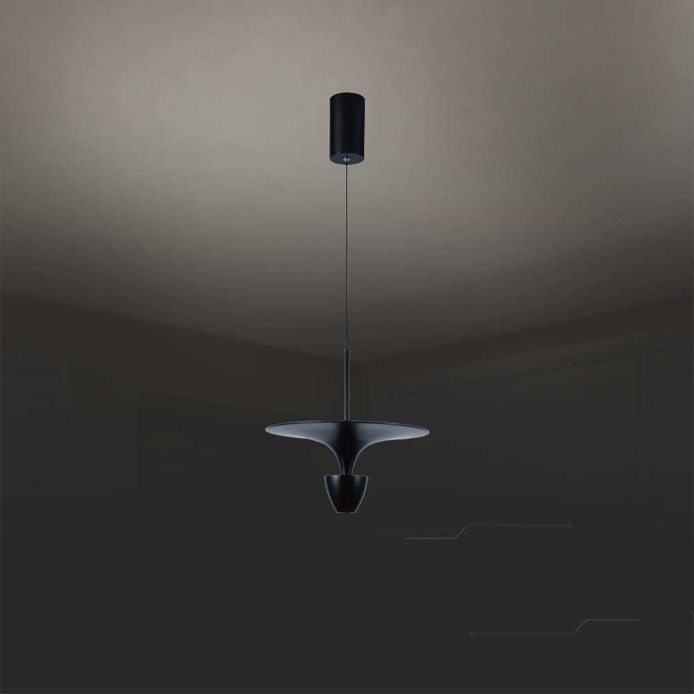 V-tac 9W LED pakabinamas šviestuvas, juodas, 3000K