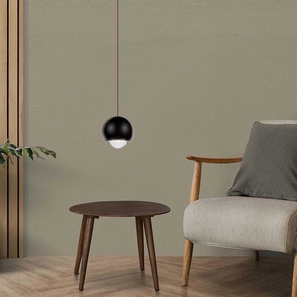 V-tac 5W LED pakabinamas šviestuvas, juodas, 3000K