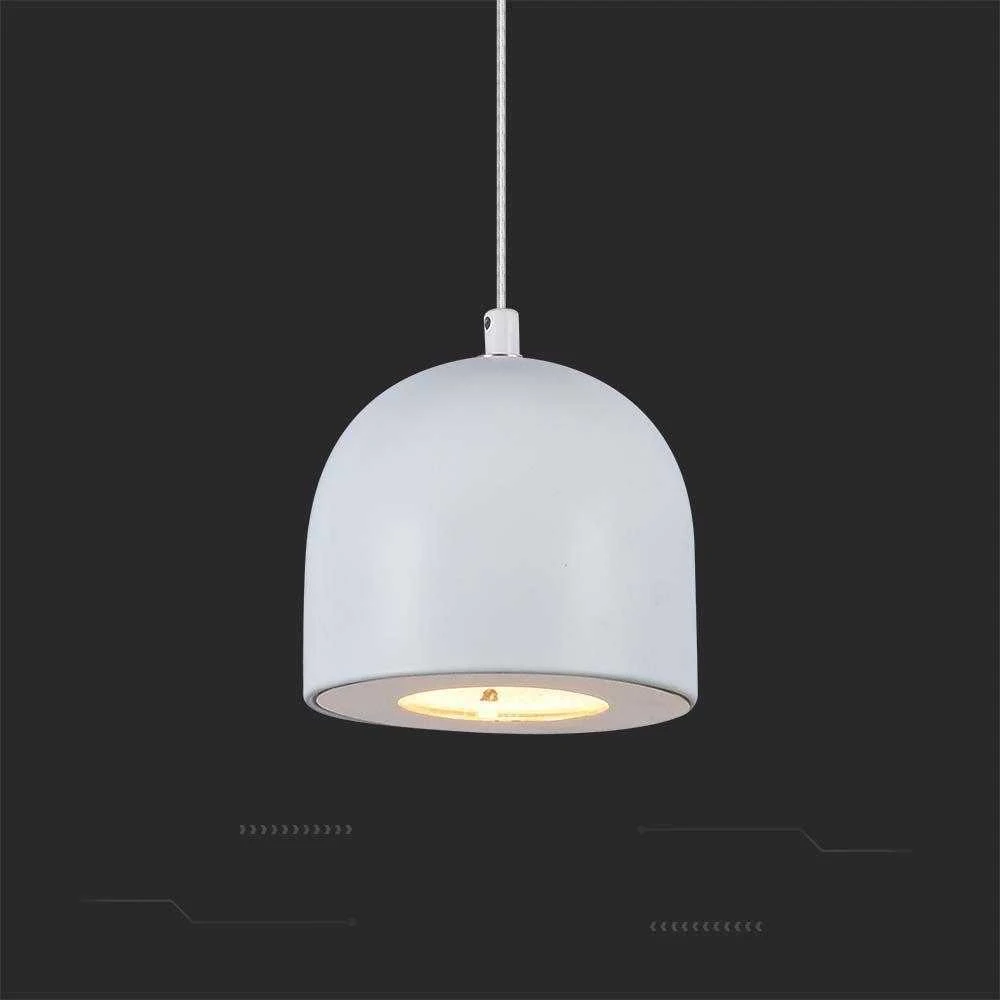 V-tac 8,5W LED pakabinamas šviestuvas, baltas, 3000K